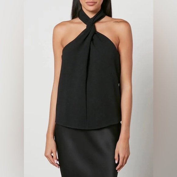 ANINE BING Becca halterneck sleeveless top - Picture 1 of 8